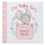 MBB013 Our Baby Girl&#39;s First Year Memory Book