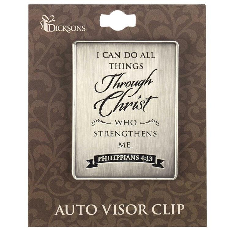 AVC-173-Visor Clip-I Can Do All Things