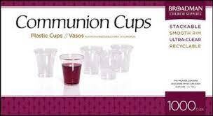 Communion Cups-Disposable-1-3/8" (Pack Of 1000)