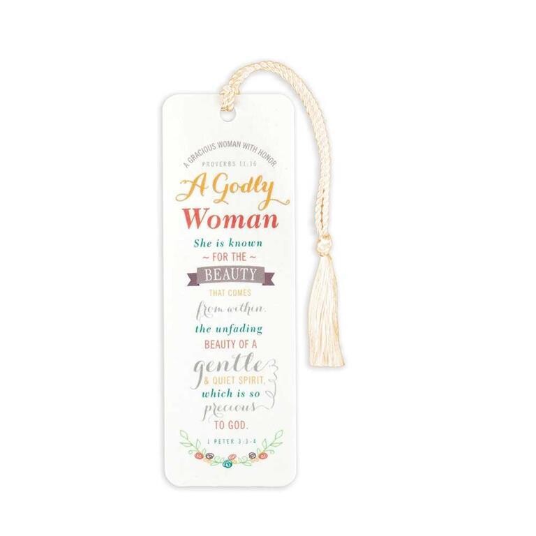 BKM-1908-A Godly Woman Bookmark