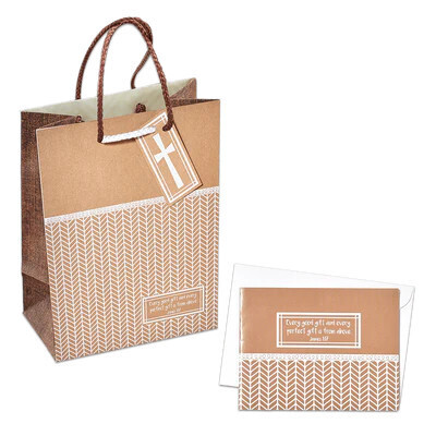MKDXXGBC Every Good and Perfect Gift - James 1:17 (Small Gift Bag)