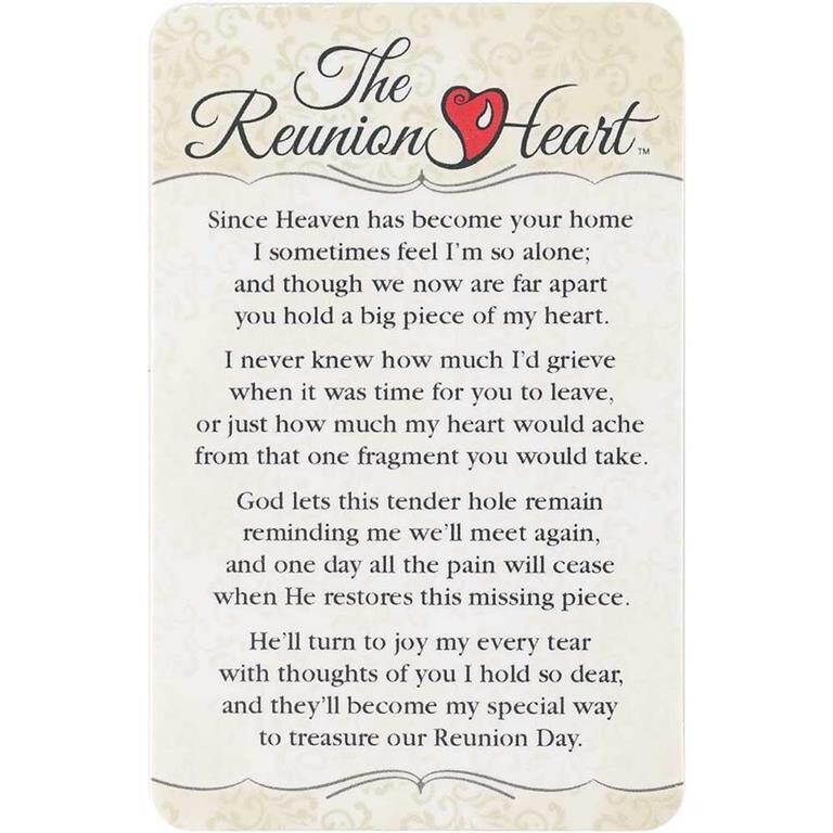 BKM-9904 The Reunion Heart Pocket Card