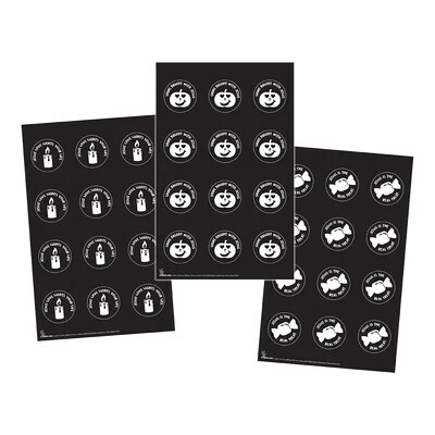 GLW21SR Glow-in-the-Dark Stickers