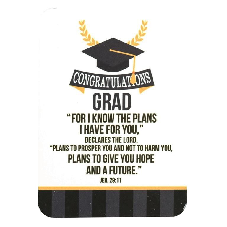 BKMAL-1010-Metal Pocketcard-Graduation