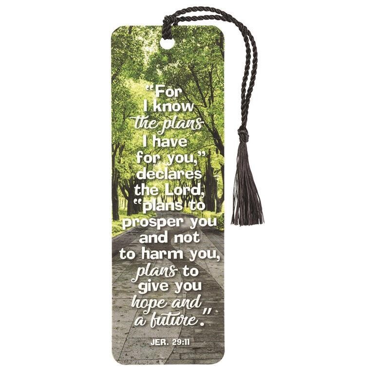 BKMTL-340-Tassel Bookmark-I Know the Plans