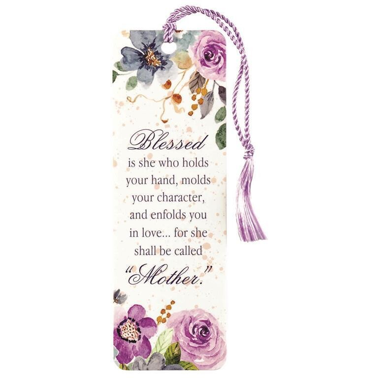BKM-334-Tassel Bookmark-Blessed Mother