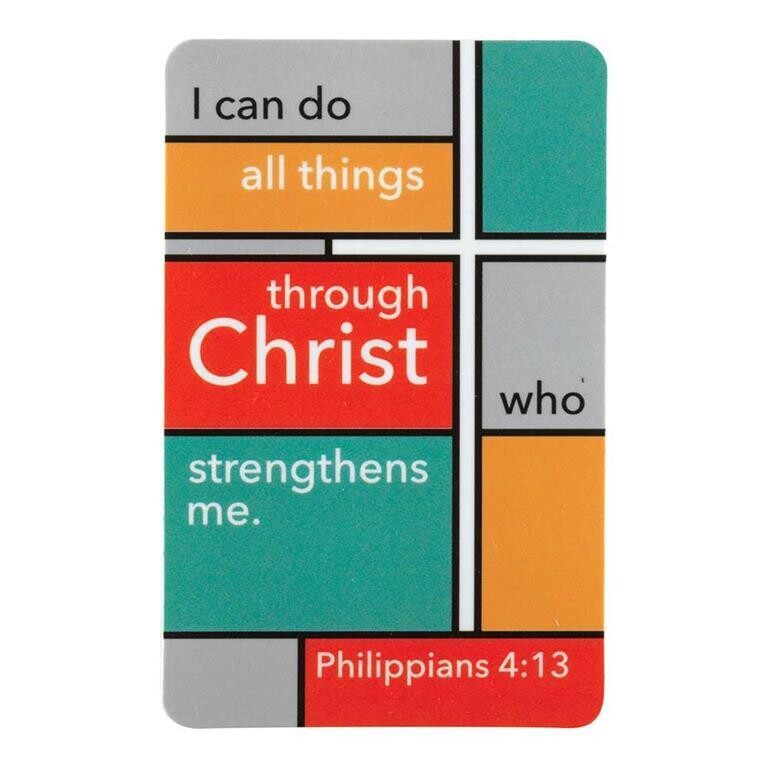 BKMPK-165 I Can Do All Things Pocket Card