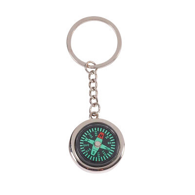 LBF22KC Compass Keychain - Living by Faith