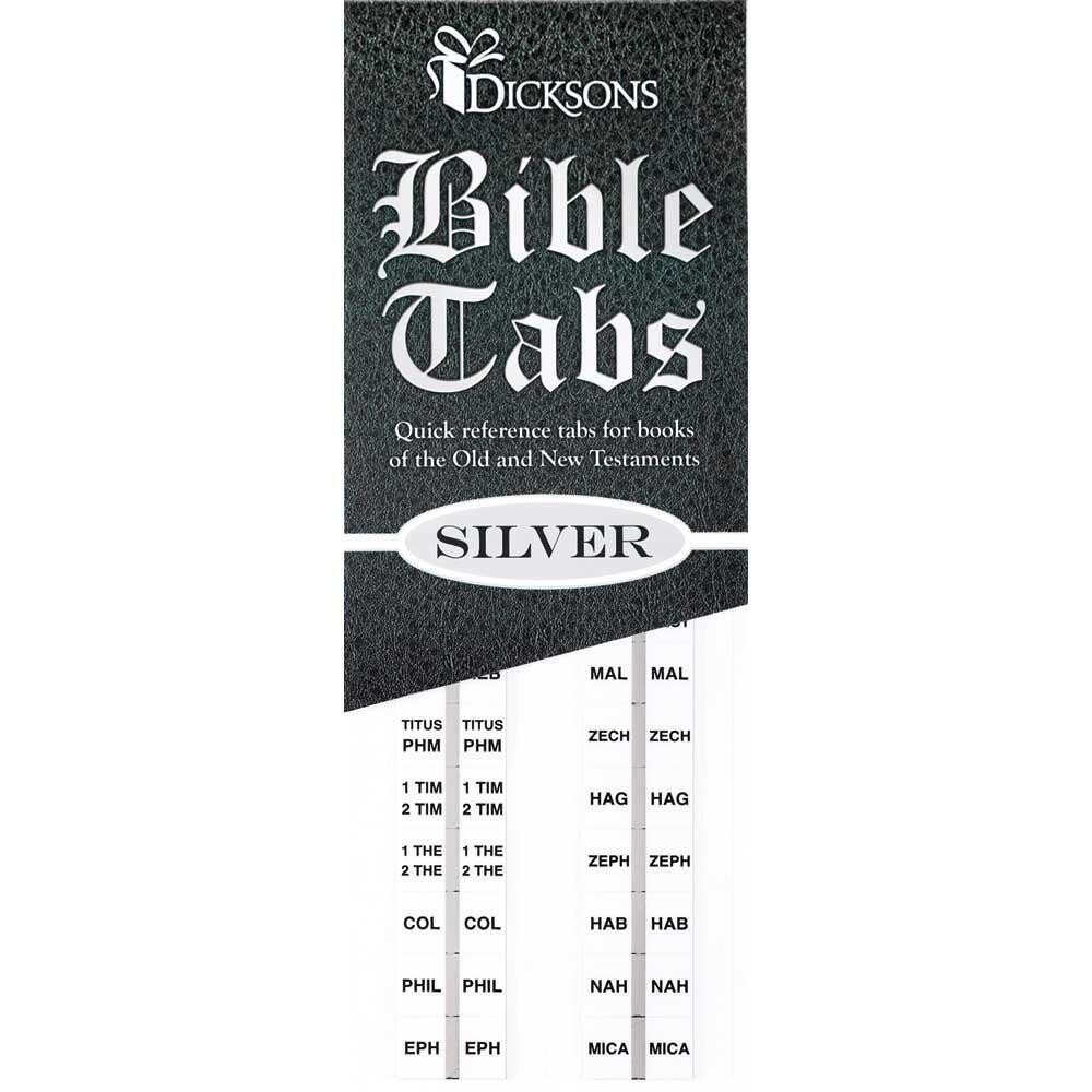 BA - 101 Bible Tabs - Silver