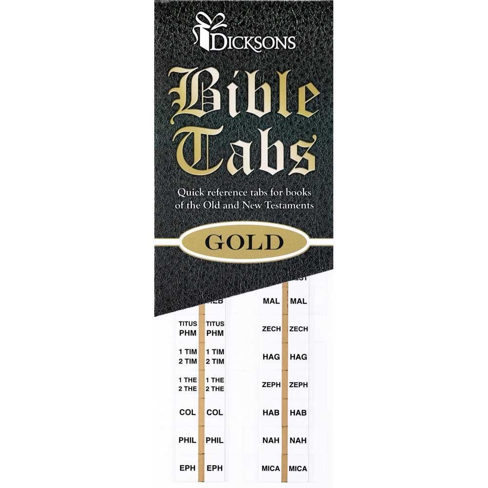 BA-100 Gold Bible Tabs