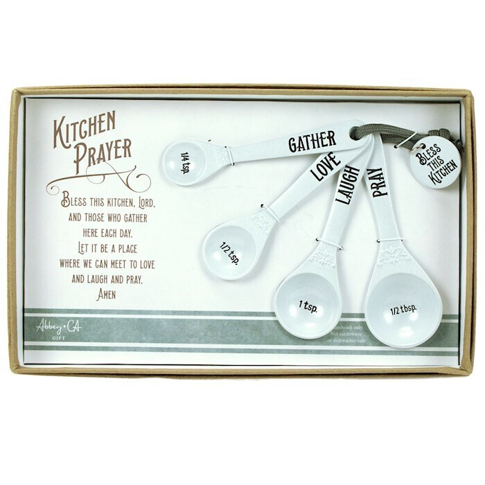 MSS107-Kitchen Prayer Measuring Spoons