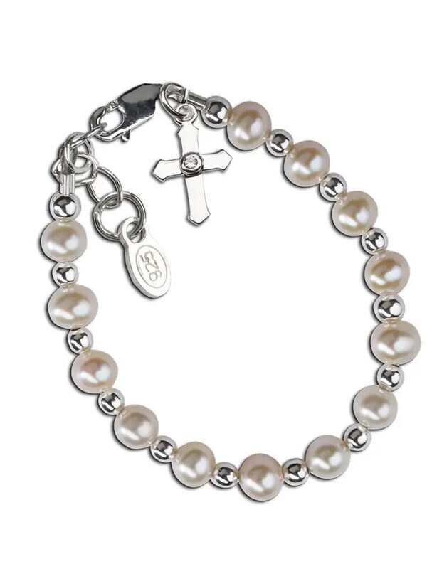Kaitlyn (SM)-Sterling baby bracelet (0-12 mo)