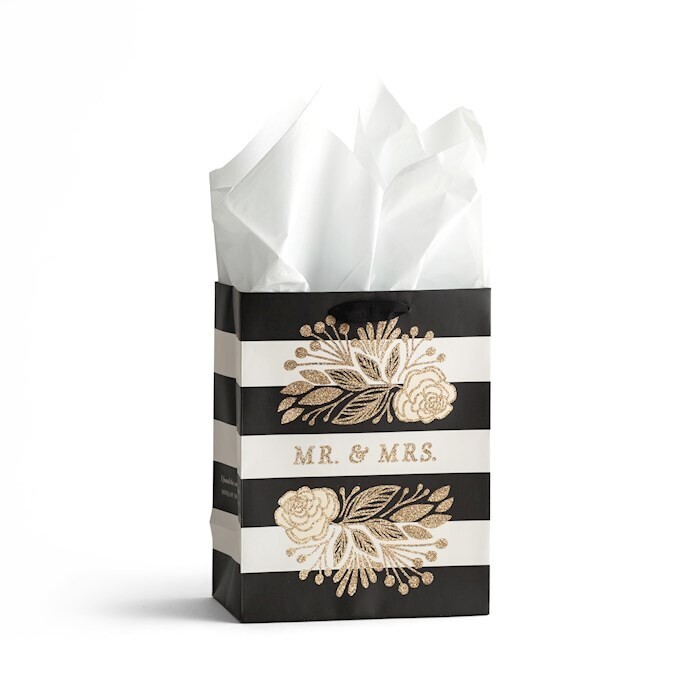 J4258-Gift Bag - Mr &amp; Mrs Song of Solomon 3:4 Medium