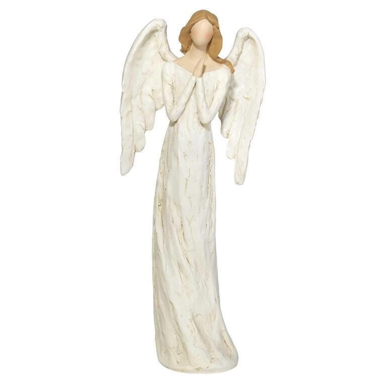CHANGR-703-ANGEL PRAYING RSN 12&quot;H