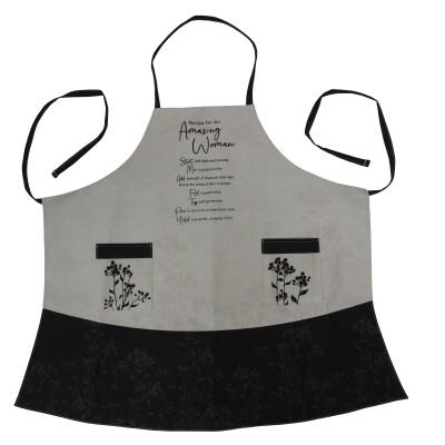 AW338-RECIPE FOR AMAZING WOMAN APRON