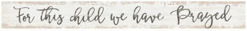 RDL0052Thin Strip Sign-This Child (13.5 x 1.5)