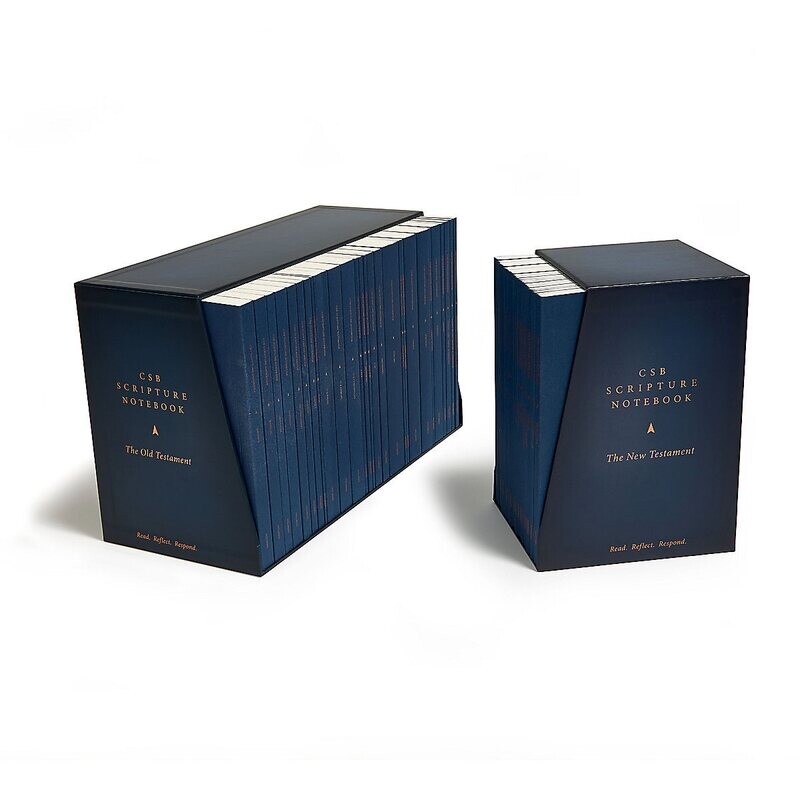 CSB Scripture Notebook, Old and New Testament Sets