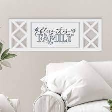 SGS0054 bless this Family Wall Decor