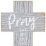 J5895 Pray Let Go and Let God Take Over Wall Cross
