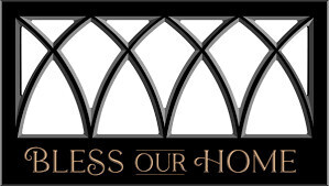 WNL0023 Bless Our Home Wall Decor