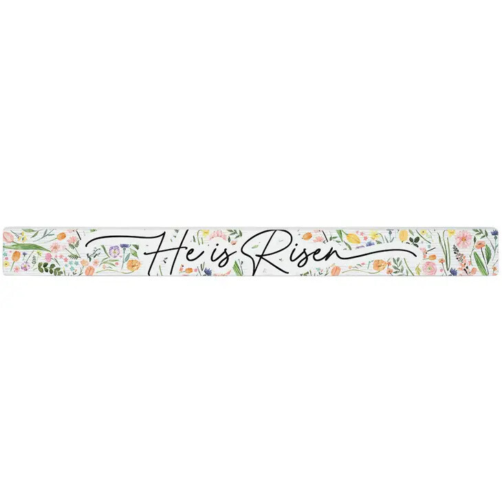TLK2205-He Is Risen Floral - Talking Sticks