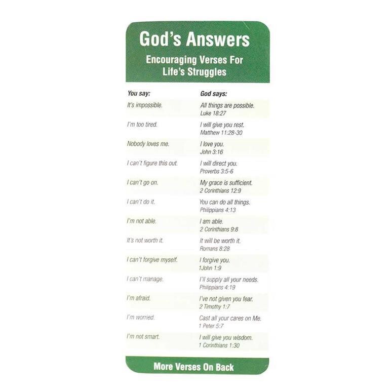 BKM-44-Bookmark-God&#39;s Answerss