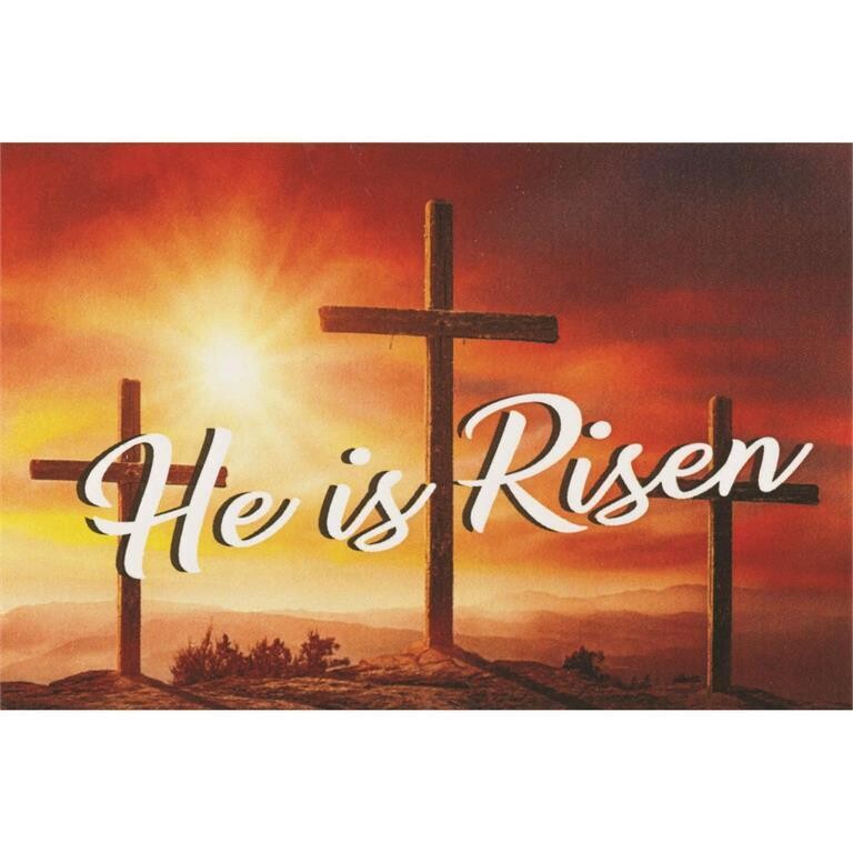 IBB-118-Pass-It-On Card-He Is Risen