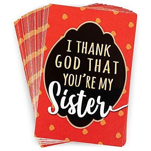 IBB-156-Pass-It-On Card-I Thank God That You&#39;re My Sister