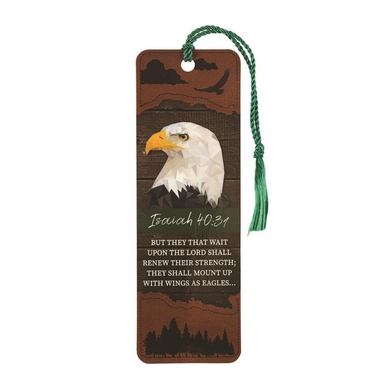 BKMTL-319 TASSEL BOOKMARK EAGLE ISAIAH 40:31