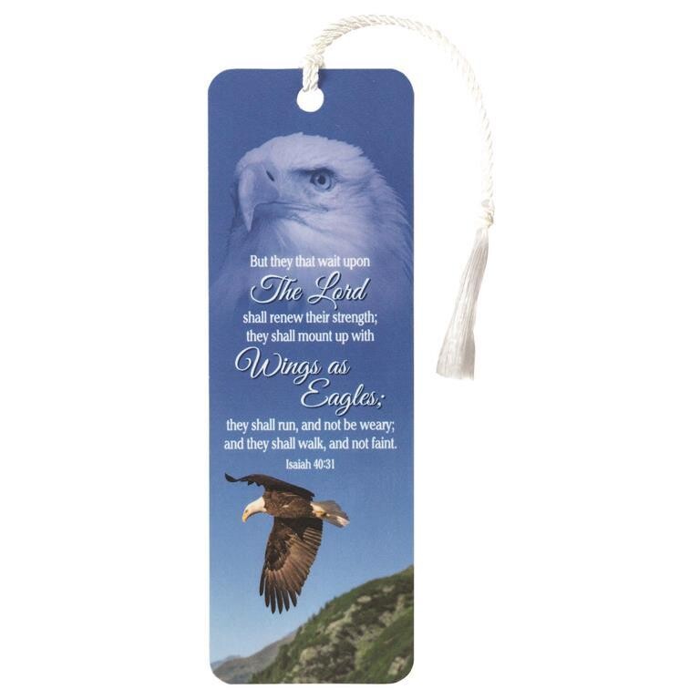 BKMTL-191 Tassel Bookmark -  EAGLE ISAIAH 40:31