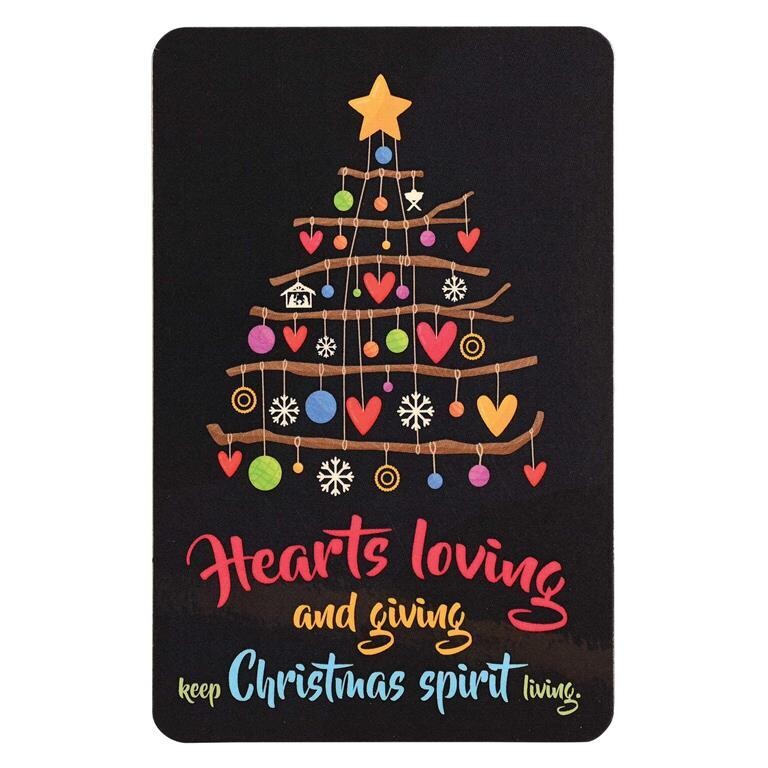CHBKMPK-1022 POCKETCARD HEARTS LOVING AND GIVING