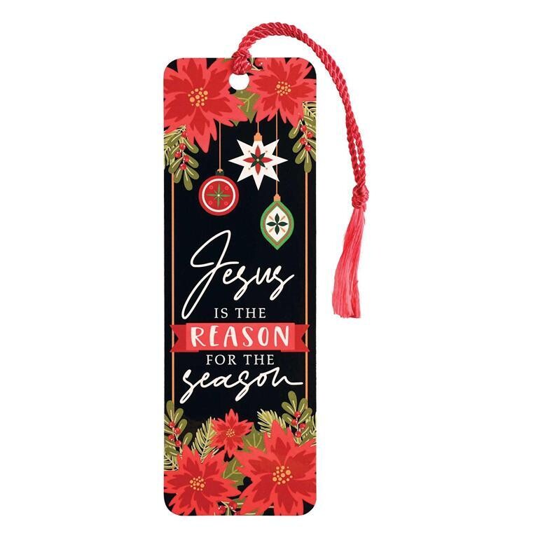 CHBKMTL-1026 TASSEL BOOKMARK JESUS IS THE REASON