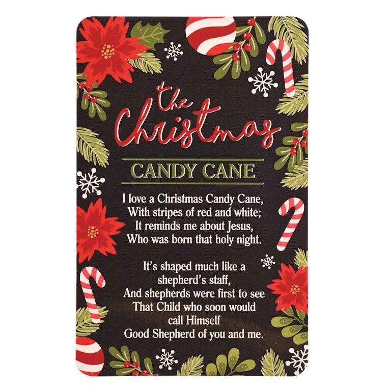 CHBKMPK-1018 POCKETCARD BOOKMARK CHRISTMAS CANDY