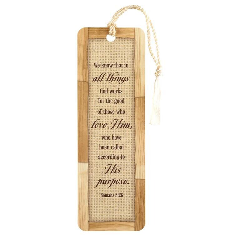 BKMTL-396 BOOKMARK TASSEL ALL THINGS ROM 8:28 2X6
