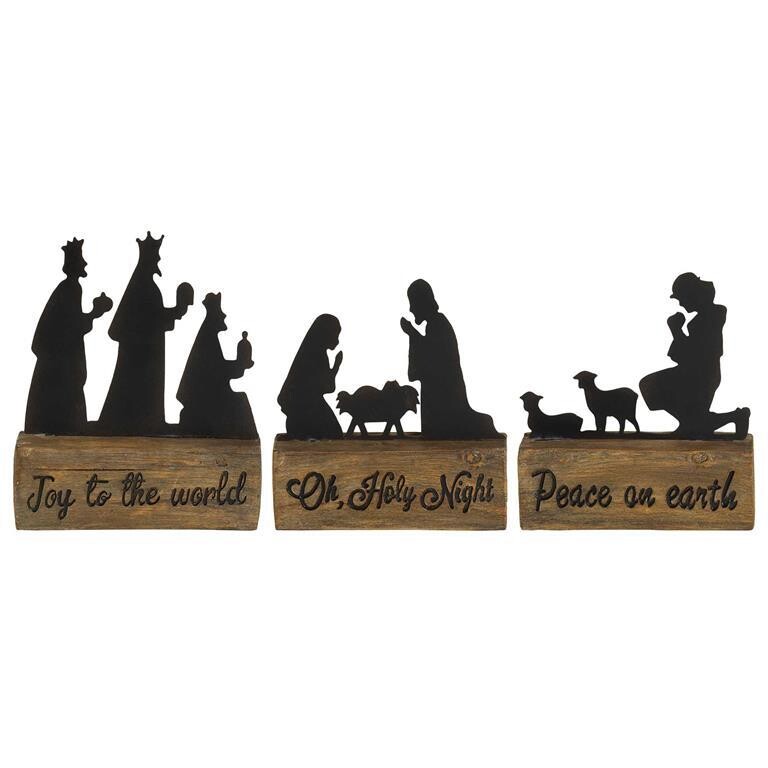 CHNATR-183 NATIVITY 3-PIECE 7.25IN