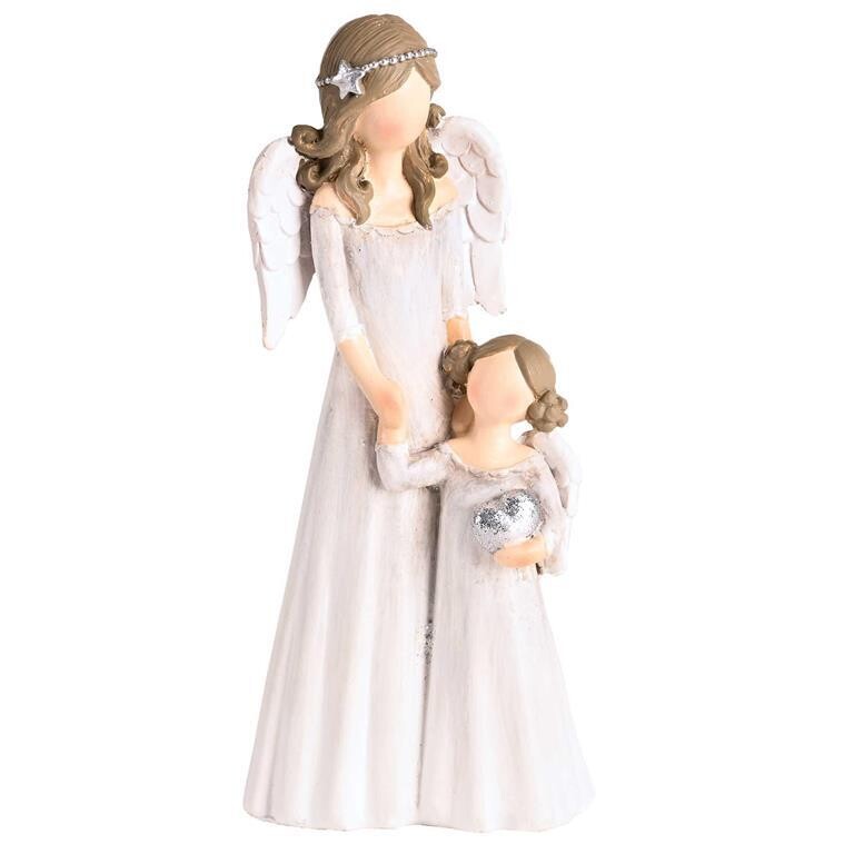 CHANGR-710  ANGEL WITH SMALL ANGEL 1-PIECE 5.75IN