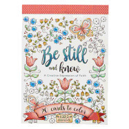 CLRP03-BE STILL AND KNOW  COLORING CARDS