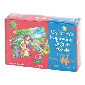 JPZ-306 PUZZLE-11&quot;X 8.25&quot; JESUS Loves the Little Children