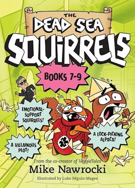 The Dead Sea Squirrels 3-Pack Books 7-9: Merle of Nazareth / A Dusty Donkey Detour / Jingle Squirrels-Nawrocki Mike