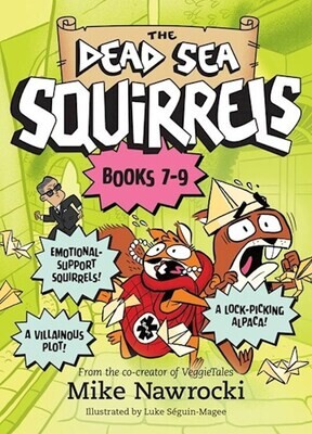 The Dead Sea Squirrels 3-Pack Books 7-9: Merle of Nazareth / A Dusty Donkey Detour / Jingle Squirrels-Nawrocki Mike