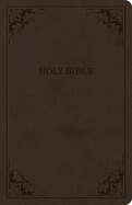 CSB Thinline Bible, Brown Leathertouch, Value Edition