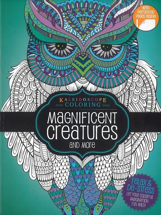 Coloring Book-Magnificent Creatures And More