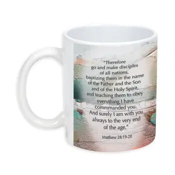 EMUG-13S Mug Therefore Go &amp; Make Disciples 11 oz