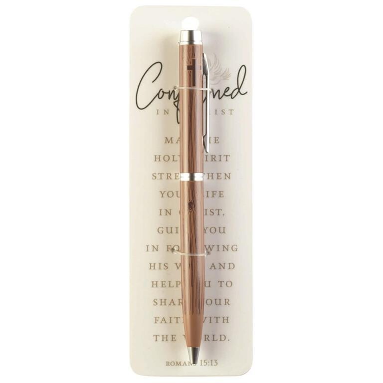 W-527 PEN WITH CROSS CONFIRMED IN CHRIST