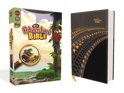 NKJV Adventure Bible, Leathersoft, Gray, Full Color