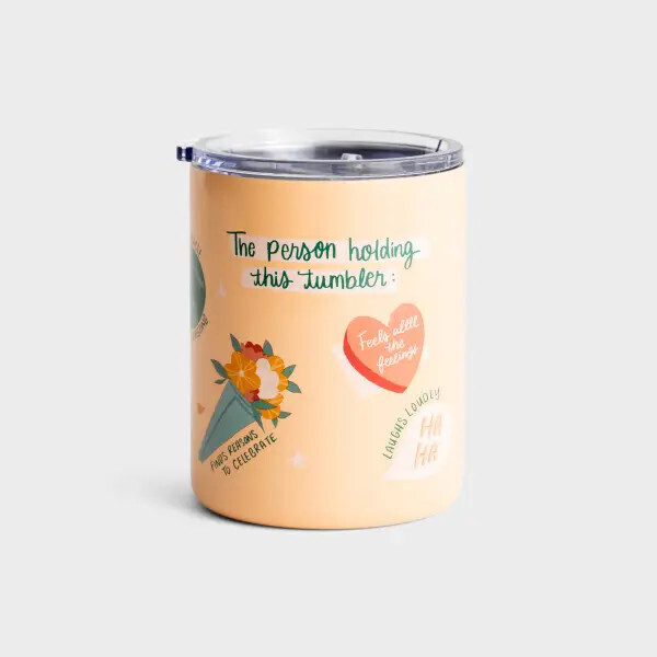 J8542-Struggle Bus - Holding This Tumbler - Stainless Steel Tumbler