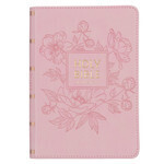 KJV207 - Ballet Pink Large Print Compact King James Version Bible