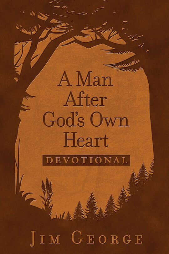 A Man After God's Own Heart Devotional - Brown