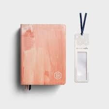 One Step Closer Bible and Magnifier: NLT Pink