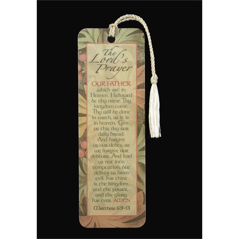 BKM-1510 - The Lord&#39;s Prayer Tassel Bookmark